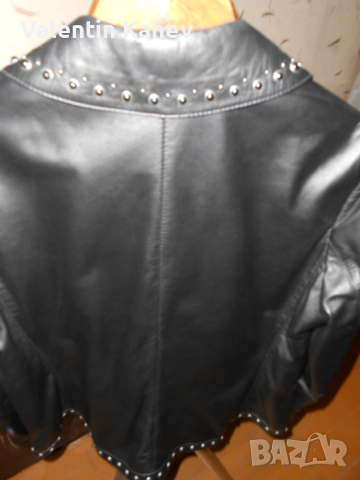 THOM черно дамско яке инкрустирано с много камъни, снимка 4 - Якета - 53383603