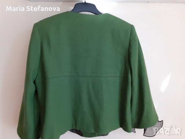 Зелено сако Dress unlimited, снимка 3 - Сака - 27814082
