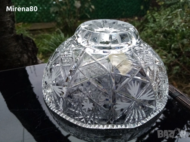 Кристална купа - СССР - нова !, снимка 7 - Антикварни и старинни предмети - 53433262