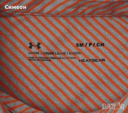 Under Armour UA оригинална тениска S спорт поло фланелка, снимка 3 - Спортни дрехи, екипи - 43056726