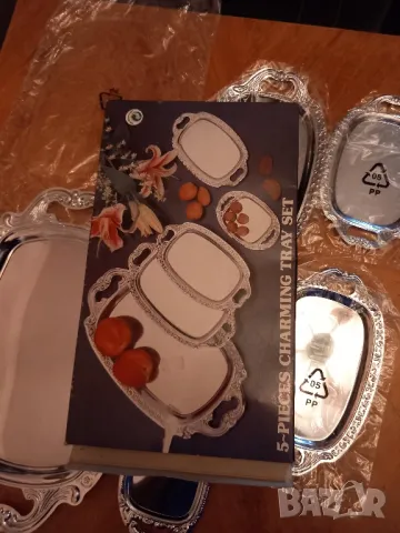 серия  подноси 5 бр. НОВИ, снимка 5 - Други - 50191459