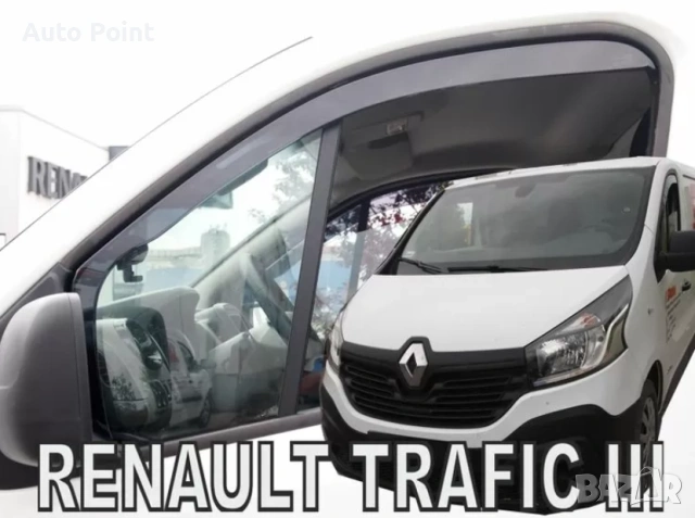 Ветробрани за OPEL VIVARO / RENAULT TRAFIC (2014+) (плюс Фикс прозорец) Неко, снимка 2 - Аксесоари и консумативи - 53604869