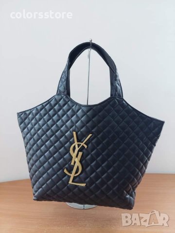 Луксозна черна чанта YSL код DS-T54E, снимка 3 - Чанти - 41789696