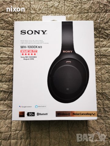 Слушалки СОНИ / Sony WH-1000XM3B