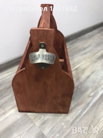 Щайга/кошница за бира(six pack)ръчна изработка, снимка 11 - Други - 26228526
