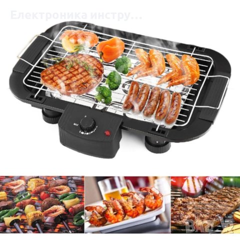 Електрическа Скара за Барбекю Грил, снимка 3 - Скари - 43128015