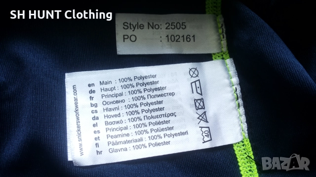 Snickers 2505 Allround Work T-Shirt размер M работна тениска W4-396, снимка 10 - Тениски - 52026192