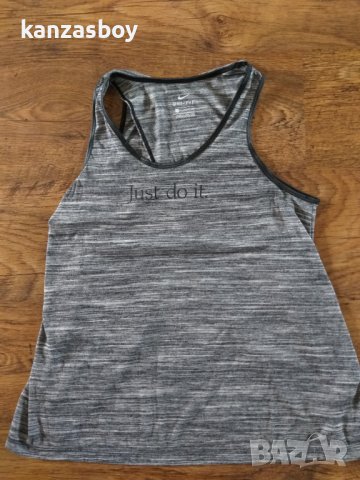 Nike W NK DRY TANK STUDIO JDI - страхотен дамски потник КАТО НОВ, снимка 8 - Потници - 36635177