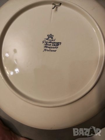 Delft оригинална чиния за стена , снимка 4 - Декорация за дома - 52741421