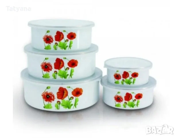 Кутии за съхранение 5броя, снимка 1