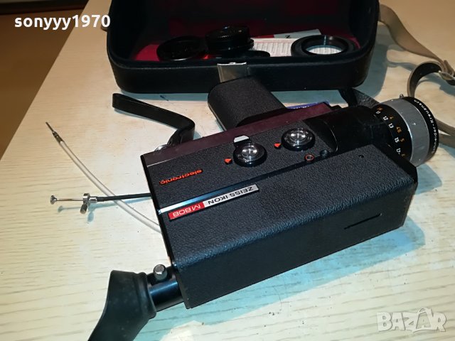 zeiss icon m808+кожен куфар 2806210951L, снимка 7 - Камери - 33352998