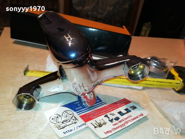 СМЕСИТЕЛ ЗА СТЕНА НОВ 0111211614, снимка 11 - Смесители - 34994111