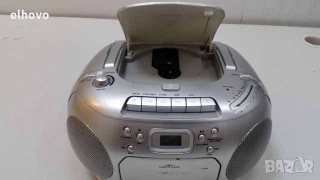 CD player с радио, касета Lenco SCD-42, снимка 3 - MP3 и MP4 плеъри - 26401424