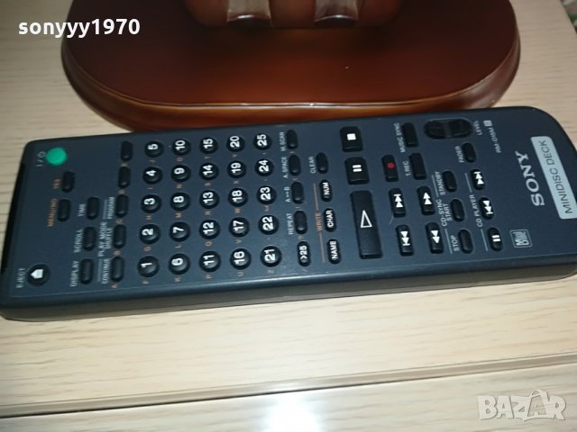 sony minidisc recorder-remote control, снимка 2 - Аудиосистеми - 28681209