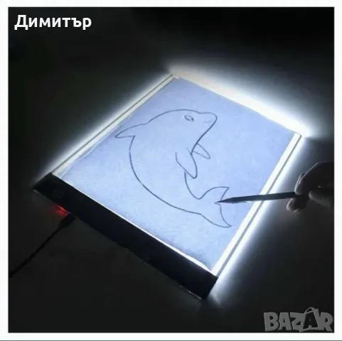 Led дъска за рисуване и копиране, снимка 2 - Лед осветление - 47320262