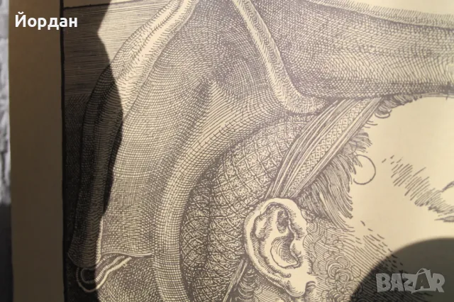 Литография ''Албрехт Дюрер'', снимка 4 - Колекции - 48572581