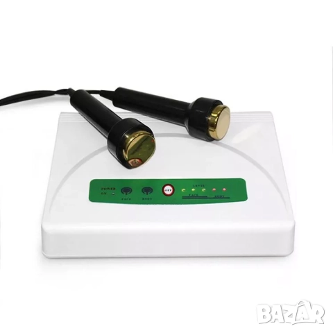 Ултразвуков уред за лице и тяло 2 в 1 , за лице, тяло, очи, масаж, спа, снимка 3 - Козметични уреди - 52035462