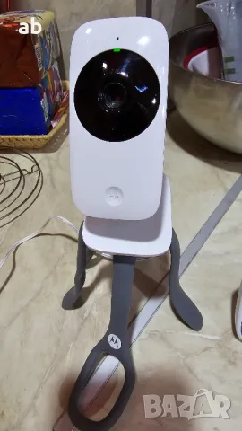 Видео Бейбифон Motorola MBP 482 пълен комплект, снимка 6 - Бебефони - 50352761