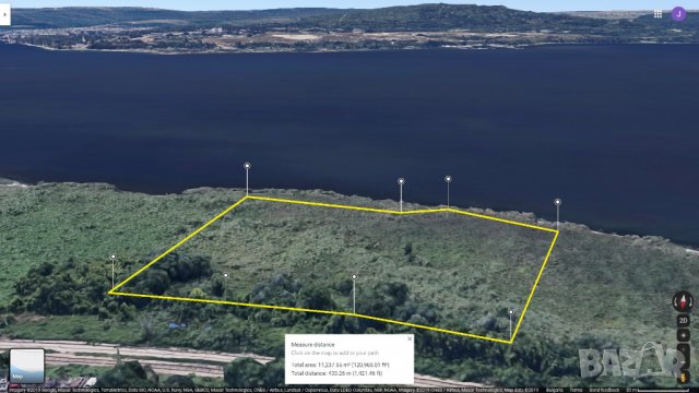 FIRST LINE! Large plot of land on the shore of Varna Lake 11237 m2, снимка 6 - Парцели - 27391997