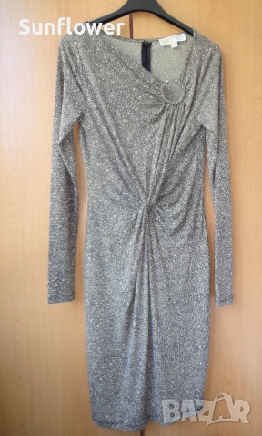 Рокля Michael Kors със змийски принт, размер XS  , снимка 6 - Рокли - 51952587