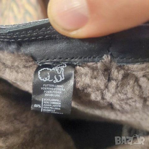 Gallus номер 44 ботуши / боти / обувки от агнешка кожа , снимка 6 - Мъжки боти - 52576670