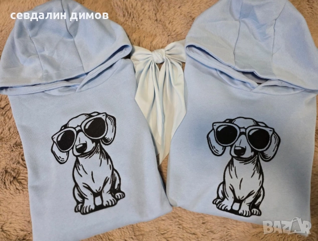 Суитшърт с бродерия, снимка 2 - Суичъри - 53090841