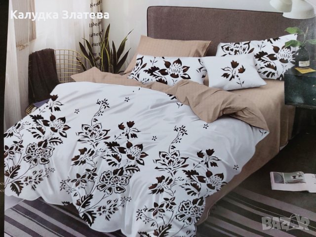Луксозни спални комплекти от сатениран памук , снимка 3 - Спално бельо - 43094566