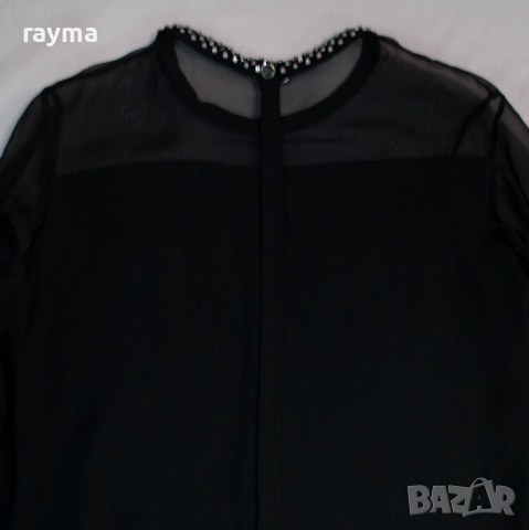 -70% Нова черна официална рокля с камъни Сваровски на Emilio Pucci. , снимка 4 - Рокли - 44911537