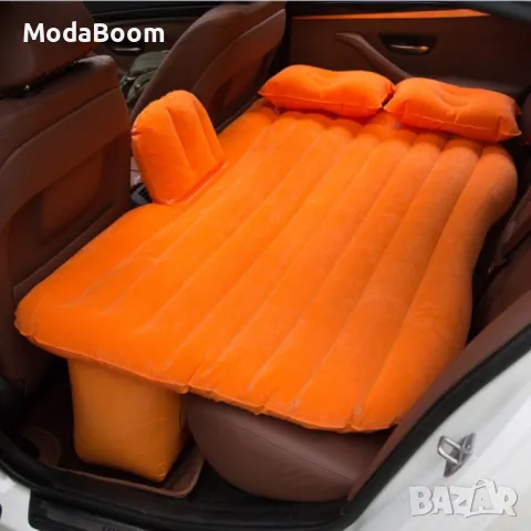 Удобен надуваем матрак (легло), приспособен  за спане в  автомобил AUTO BED, снимка 10 - Спални и легла - 48504590