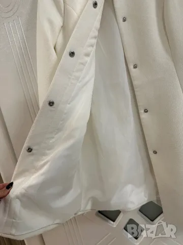 Бяло палто, снимка 2 - Палта, манта - 47937698