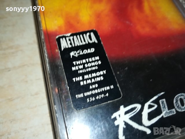 METALLICA ORIGINAL TAPE-BIEM МУЗИКАУТОР 2801241140, снимка 4 - Аудио касети - 44012044