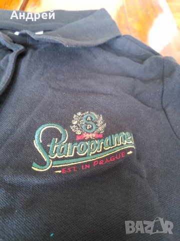 Стар фланелка Staropramen, снимка 2 - Други ценни предмети - 43201588