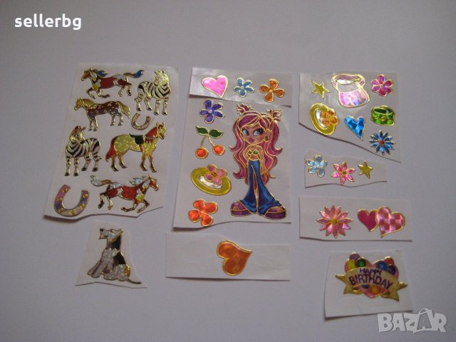 Детски стикери лепенки с анимации фигурки, снимка 1 - Други - 27527837