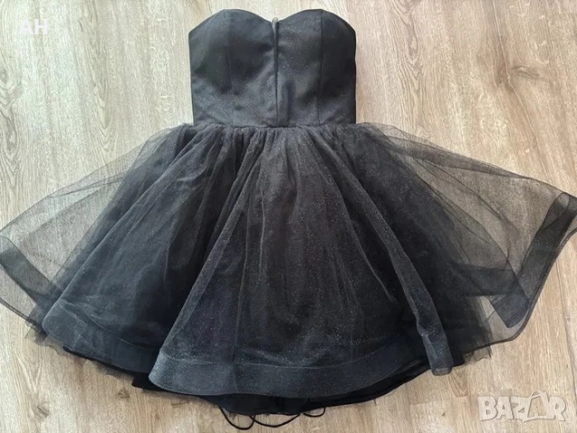 Бутикова черна рокля за официален повод, снимка 2 - Рокли - 52729981