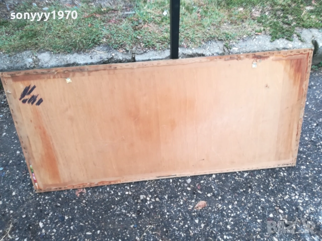 КАРТИНА-114Х50СМ-ГОБЛЕН ОТ ФРАНЦИЯ 0410251700, снимка 11 - Антикварни и старинни предмети - 51944395