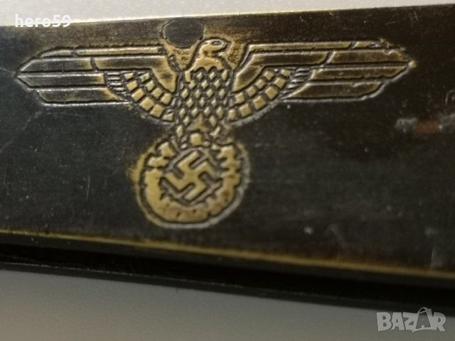 Немска военна ножка и бръснач 1930-40 г., снимка 14 - Антикварни и старинни предмети - 27536573