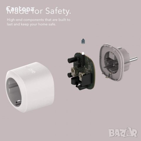 Смарт WiFi контакт, Alexa и Google Assistant,10А- 2500W, снимка 2 - Друга електроника - 33658121