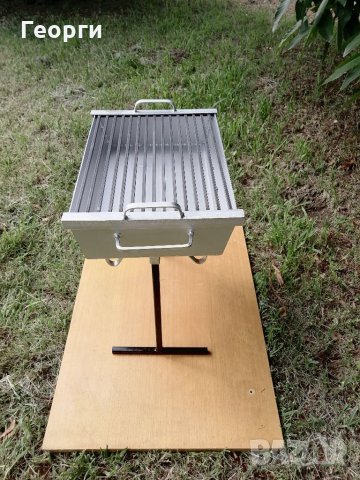 Ръчно изработено барбекю за дървени въглища, снимка 4 - Барбекюта - 26873884