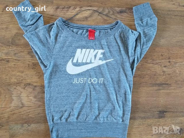 Nike - страхотна дамска блуза, снимка 3 - Блузи с дълъг ръкав и пуловери - 26851913