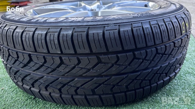 Джанта 5/100/17 Subaru 215/55/17 Yokohama, снимка 5 - Гуми и джанти - 51167203