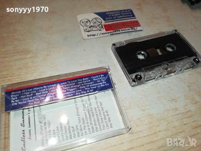 DONNA SUMMERS-КАСЕТА 2811231010, снимка 10 - Аудио касети - 43177821