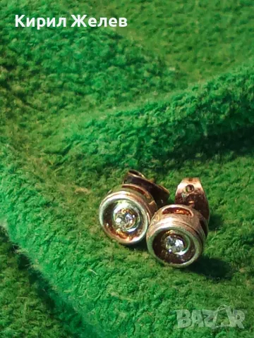 АЖУРНИ СКЪПОЦЕННИ ПОСРЕБРЕНИ МЕДНИ ОБЕЦИ с БЛЕСТЯЩИ ФАСЕТИРАНИ ПЛАНИНСКИ КРИСТАЛИ 47677, снимка 14 - Обеци - 49757333