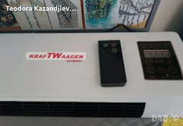 Стенна печка KraftWaagen 3 в 1 – отопление и охлаждане за всяка стая, снимка 2 - Климатици - 53053979
