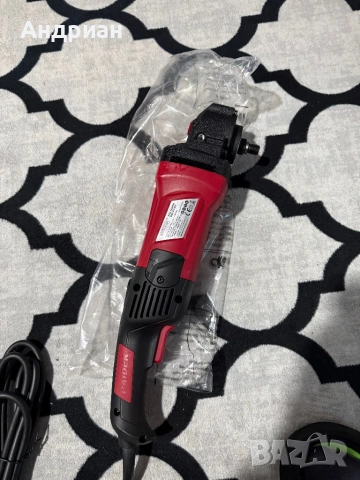 Индустриална полирмашина Raider Industrial RDI-PC05, 1300 W, 180 мм, снимка 4 - Полирмашини - 53493067