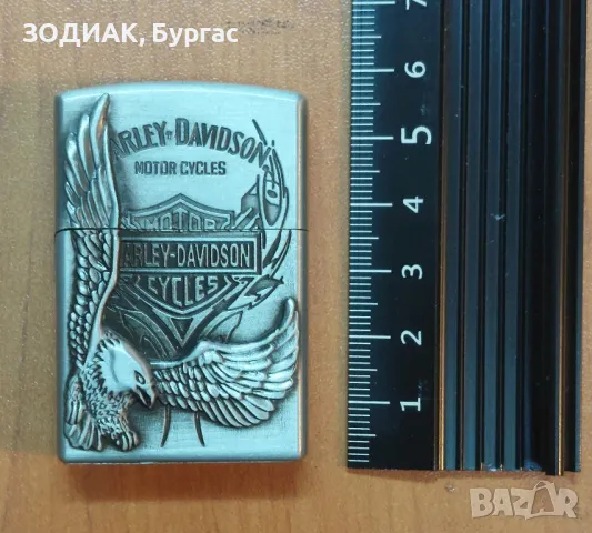 Газова Запалка HARLEY-DAVIDSON, снимка 3 - Подаръци за мъже - 39672304