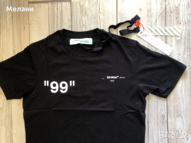 Нови мъжки тениски Dsquared 2 off-white, снимка 2 - Тениски - 32875392