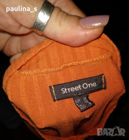 Три броя / Маркова блуза с къс ръкав "Street one", "Mexx", "uno due.." / универсален размер , снимка 4 - Тениски - 26991248