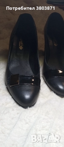 Дамски официални кожени обувки, снимка 2 - Дамски елегантни обувки - 52844879