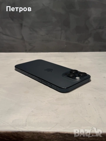 100% battery! КАТО НОВ Iphone 15 Pro Max Blue Titanium, снимка 2 - Apple iPhone - 53287084