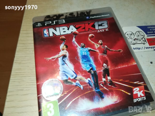 NBA 2K13 PS3 JAY-Z ИГРА-ДИСК 0301241226, снимка 3 - Игри за PlayStation - 43638160